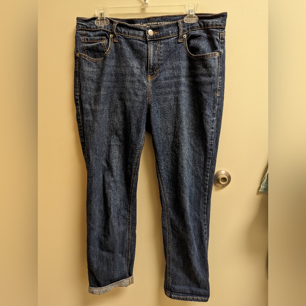 Old Navy Boyfriend Straight jeans size 12